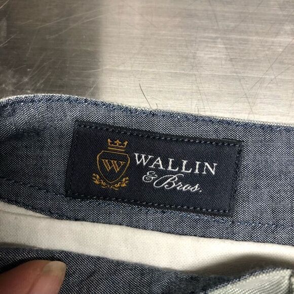 Wallin & Bro Stretch NWT Size 30 Shorts Light Green - Picture 4 of 5